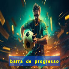 barra de progresso 99 blaze o que significa